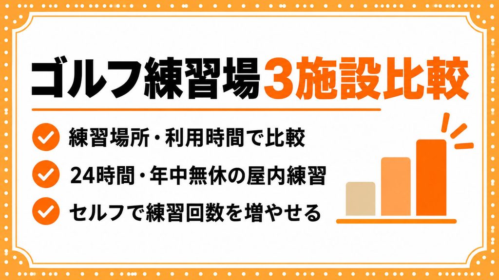 FiT24インドアゴルフ厚別東店の口コミ・評判は?料金・無料試打を解説